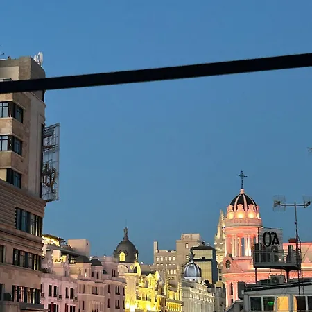Appartement Penthouse Madrid View Extérieur photo
